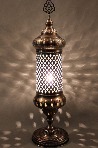 No.5 Size Long Blown Glass Table Lamp